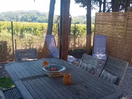 charmante petite maison meublée au cœur des vignes