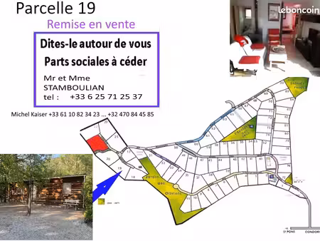 chalet dans domaine de acances