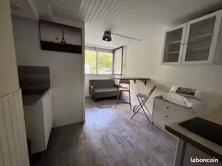studio meublé 13m² rénové parc vallée aux loups