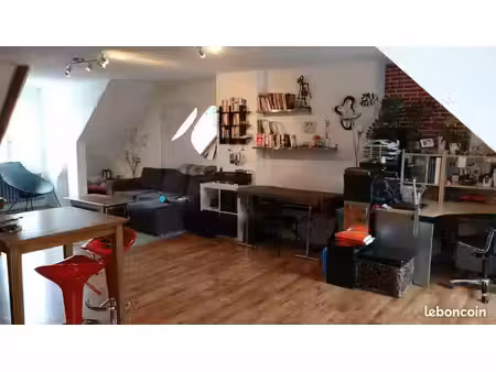 beau t2 duplex 55m² tours centre+ parking privé