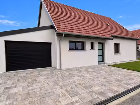 maison neuve de plain pied - 3 chambres - plein sud
