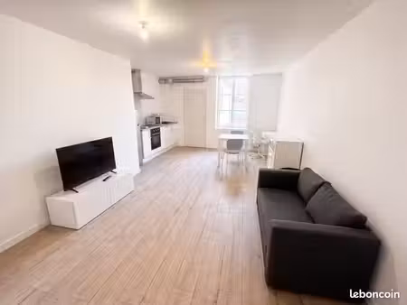 appartement f2 meublé lumineux de 50m² wifi inclus
