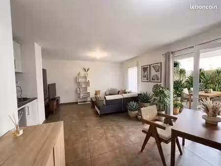t2 avec terrasse 15 m² – idéal frontalier / pied-à-terre proche genève