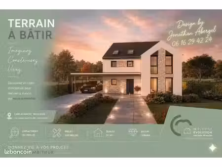 terrain 607 m² pamfou