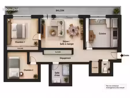 appartement à vendre