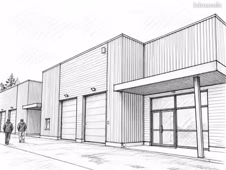 bâtiment industriel 800m2