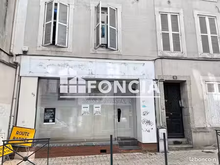 local commercial 2 pièces 70m² à louer 409 - limoges 87000