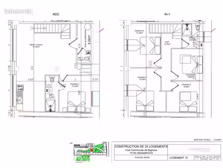 ferme 6 pièces 114 m²
