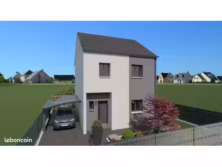 maison 84 m² avec terrain à ailly-sur-somme (80)