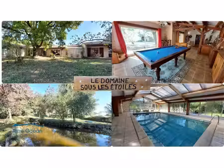 vente maison cravans  200m² 5 pièces 414 000€ charente-maritime