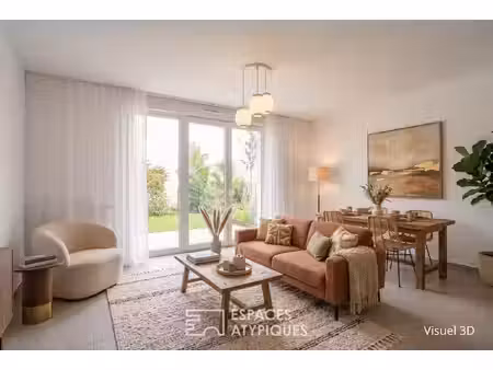 maison neuve avec jardin