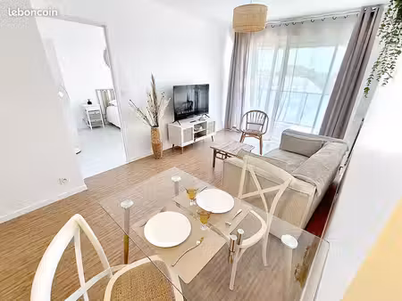 appartement meublé 42 m² avec terrasse et place de parking – lanester