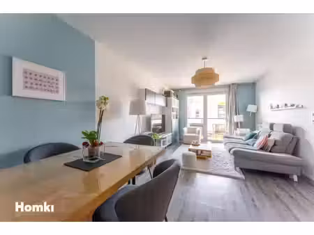 la chapelle-sur-erdre – t3 traversant dernier étage – balcon 11 60 m² – 2 parkings – box