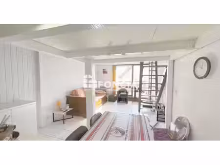 capbreton port de plaisance. studio avec chambre en mezzanine et parking en sous-sol