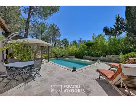 maison rénovée dans un village prisé au nord de montpellier