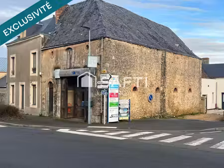 un lieu  plusieurs projets : 142 m² à réinventer au cœur de brûlon (72350)