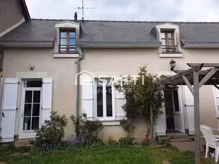 maison 85 m² avec 2 chambres et jardin sans vis-à-vis au centre de château gontier