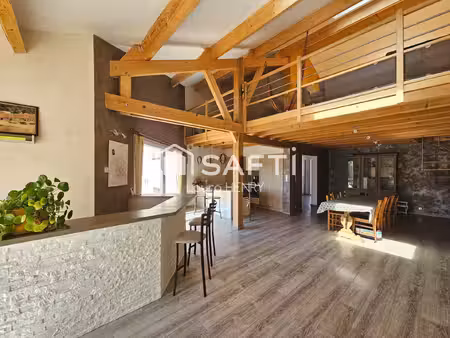 maison d'architecte de 210m2  4 chambres  grand jardin / garage. dpe a