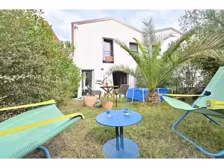 le bouscat centre ville - maison 96m2 3ch jardin garage et p
