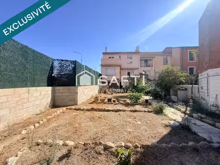 perpignan  maison a renovee  t5 avec jardin et garage