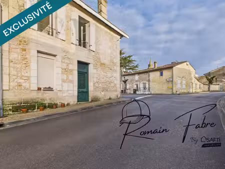 maison en pierre au « cœur du village » divisée en 2 logements