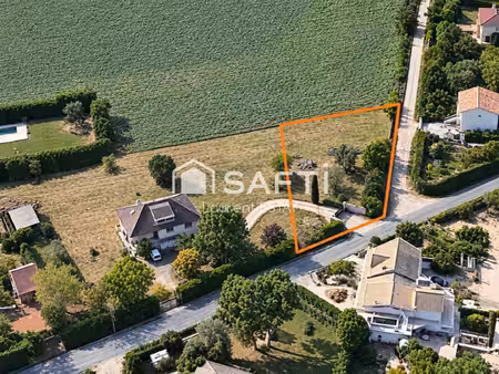 terrain à bâtir de 1400m²  parcelle modulable
