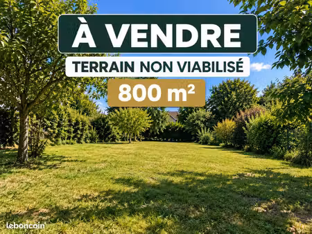 terrain constructible arboré