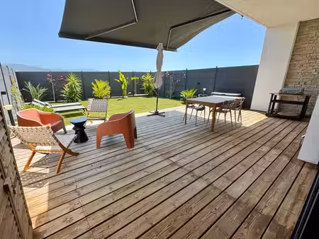 rare à porticcio – t2 récent 48m2 avec grande terrasse et jardin privatif•meublé•idéal pie