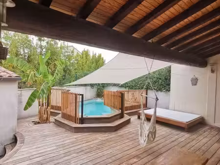 particulier vend charmante maison de 72 m² avec piscine et garage
