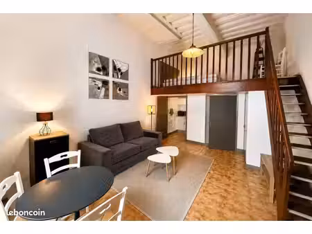 châteaudun hyper centre - bel appartement meublé avec mezzanine