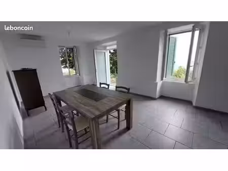 appartement 3 pièces meublé venaco
