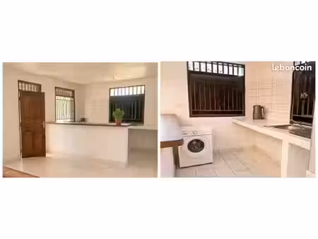 maison mitoyenne t2 de 44m2 avec terrasse et parking matoury