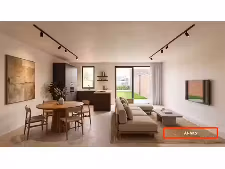 ruim appartement met 1 slaapkamer en grote zuidtuin.