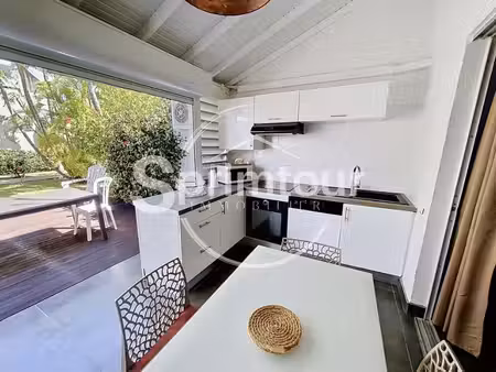appartement t3 meublé en rez-de-chaussé avec piscine - marin