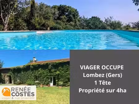 viager occupé - h85 ans - lombez (32220)