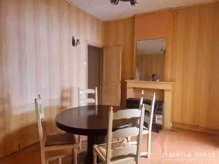 a vendre maison mitoyenne avec terrain sur saint amand les eaux