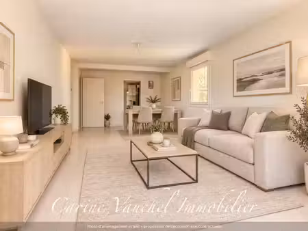appartement t3 de 70 m² avec balcon  garage et parking treffléan centre