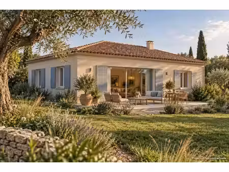 vente maison neuf 4 pièces 88m2 gonfaron - 337000 € - surface privée