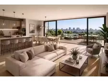 vente appartement 3 pièces 89 m² à lyon 8ème (69008)  300 000 €
