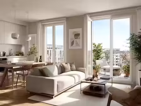 vente appartement 2 pièces 45 m² à dijon (21000)  156 750 €