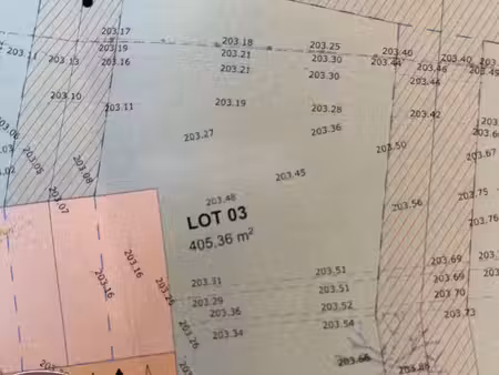 terrain à vendre - pont-de-chéruy (38) - 145 000€