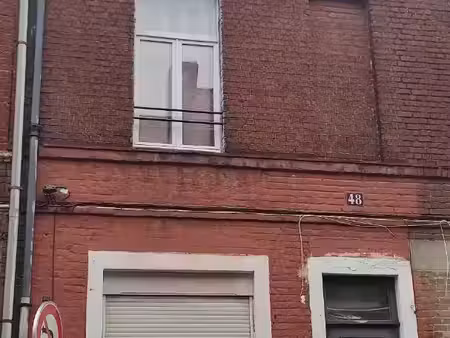 maison à vendre 6 pièces 103 m² - roubaix (59) - 87 000€