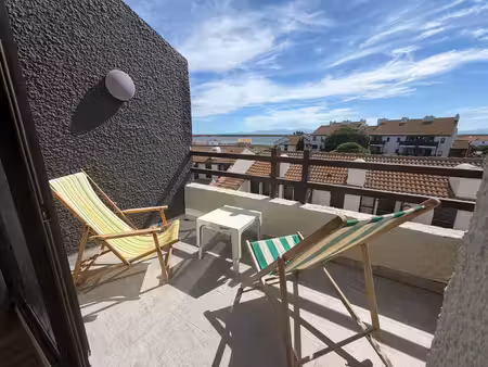 le barcarès la coudalère | triplex 3 chambres avec 2 terra