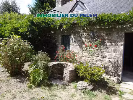 longère en pierres à la campagne plounevez-quintin