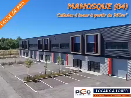 location locaux professionnels 0 pièces 549 m² à manosque (04100)  4 118 €