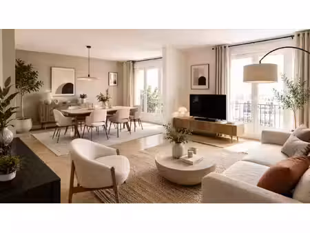 appartement 4 pièces - 91 m²