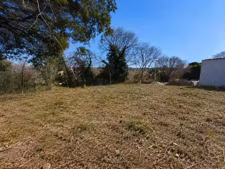 terrain à bâtir 510 m² – dernière opportunité – 30 mn de montpellier