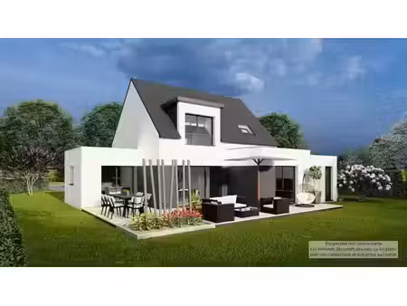 vente maison neuve 5 pièces 117 m² à névez (29920)  330 500 €