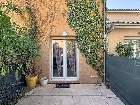 maison 3 pièces + 2 terrasses à plaisance
