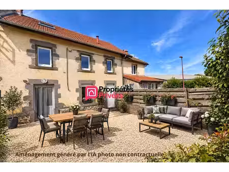 maison t5 rénovée et gîte t3 indépendant au coeur de saint ours 63230